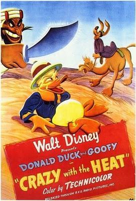 El pato Donald: Locos de calor (C)
