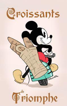 Mickey Mouse: El croissant del triunfo (C)