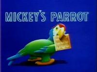 Walt Disney's Mickey Mouse: Mickey's Parrot (S) - Stills
