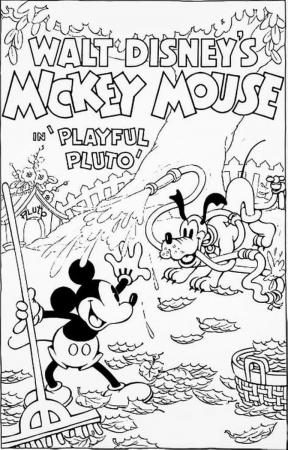 Mickey Mouse: El travieso Pluto (C)