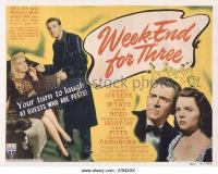 Weekend for Three  - Posters