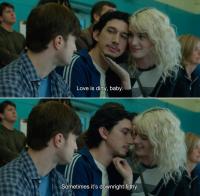 Daniel Radcliffe, Adam Driver &  Megan Park