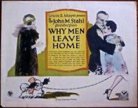 Why Men Leave Home  - Posters