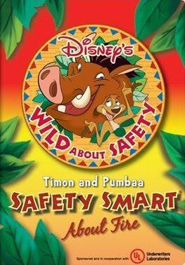 Wild About Safety: Timon & Pumbaa's Safety Smart About Fire! (C)