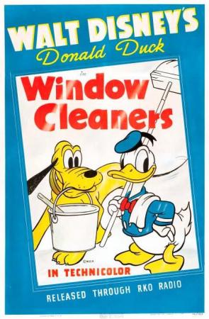 Pato Donald: Limpiadores de ventanas (C)