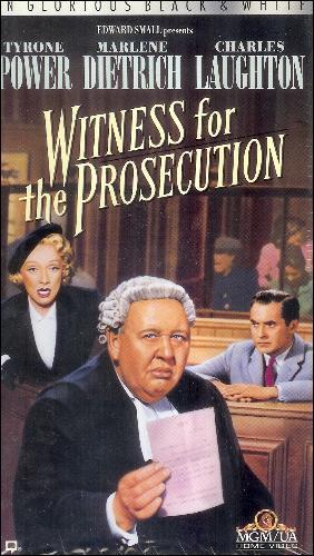 Witness for the Prosecution  - Vhs