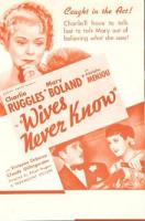 Wives Never Know  - Poster / Imagen Principal