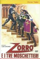 El Zorro y los tres mosqueteros  - Dvd